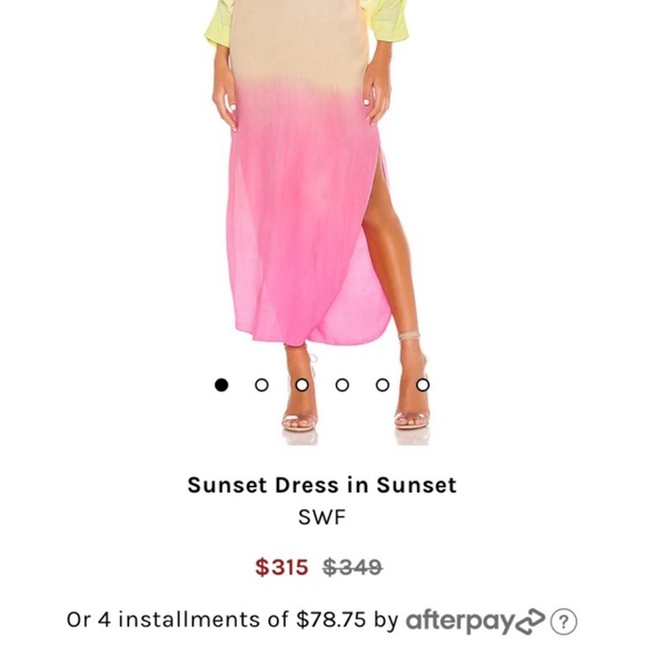 S/W/F Sunset Maxi Dress - Picture 5 of 6